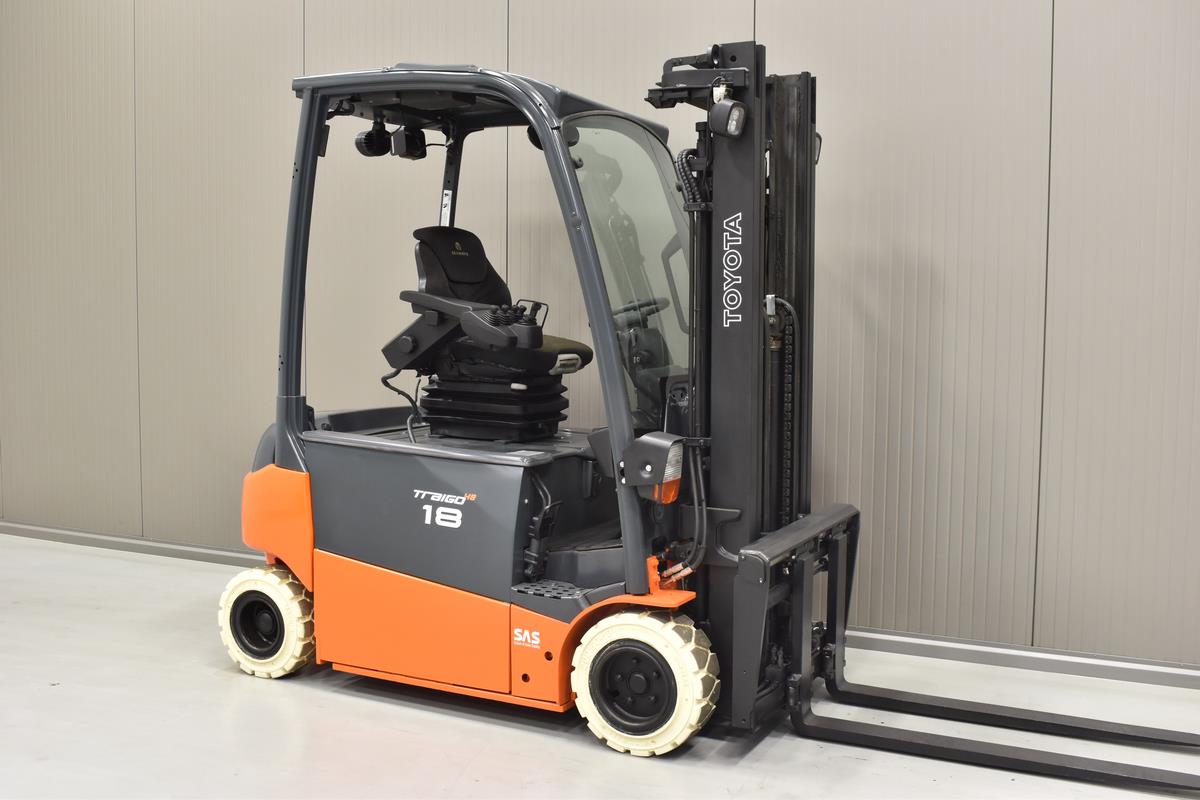 Xe nâng điện TOYOTA Model 8FBMT18, 2013, 1.8 tấn Xe nâng điện TOYOTA Model 8FBMT18, 2013, 1.8 tấn