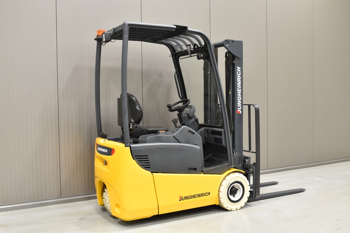 3wheeled JUNGHEINRICH EFG 115 29729 CHEAP USED FORKLIFTS